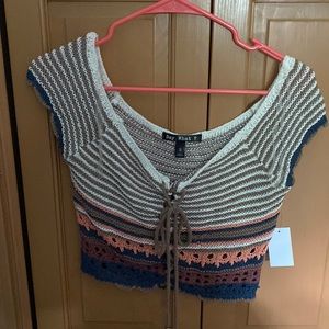 NWT Crochet Top
